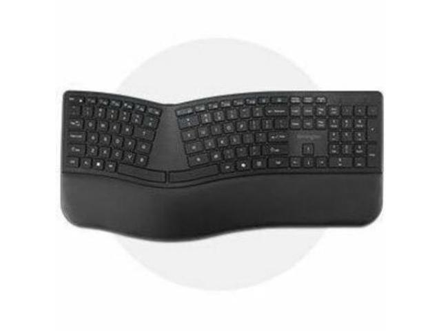 Kensington Pro Fit Ergo KM680 EQ Wireless Keyboard and Mouse Desktop Set, Rechargeable, Ergonomic Design, Split-Keyboard (K72486NA)