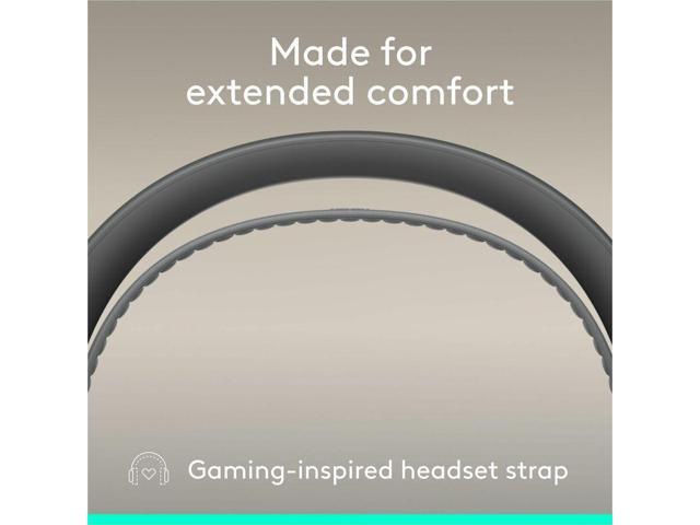 Logitech - Zone Wired 2 Noise-Canceling Headset for Business Microsoft Teams Certified USB C with USB A Adapter - Graphite - image 4