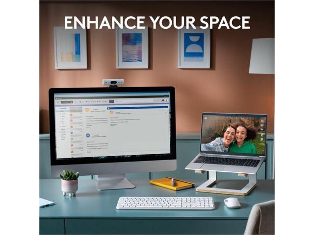 Logitech Signature Slim K950 Wireless Keyboard, Sleek Design, Switch Typing Between Devices, Quiet Typing, Off-white - Wireless Connectivity -...