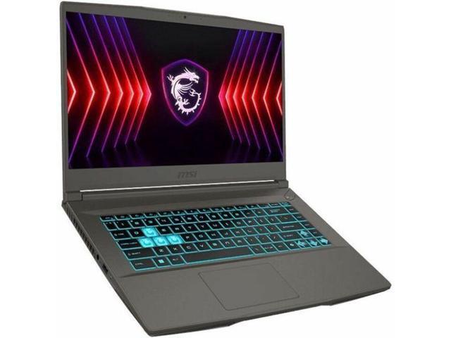 MSI Thin A15 B7UC-625US 15.6' Gaming Notebook - AMD Ryzen 5 7535HS (3.33 GHz) - 8GB - 512GB SSD - Windows 11 Home - NVIDIA GeForce RTX 3050 - Black...