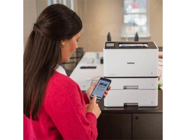 Brother HL-L8430CDWT Business Color Laser Printer - Dual Paper Trays, Low-Cost Printing, and Wireless Networking - Up to 33ppm color / black-2400 x...