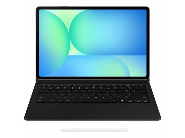 Samsung - Galaxy Tab S10 FE+ Book Cover Keyboard -AI Key - Black - image 5