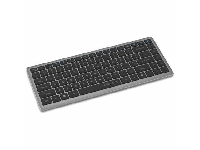 Kensington KB435 Wireless Compact Keyboard, Bluetooth & 2.4GHz Connection, Quiet Scissor-Switch Keys, Programmable, Copilot Hotkey, Compatible with...
