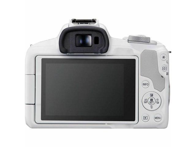 Canon - EOS R50 4K Video Mirrorless Camera with RF-S18-45mm f/4.5-6.3 IS STM Lens - White - image 10