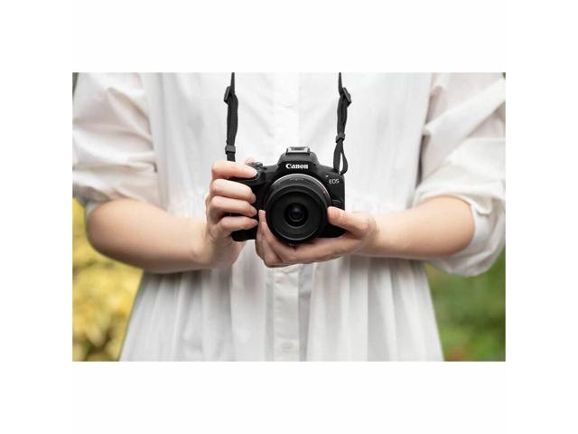 Canon - EOS R50 4K Video Mirrorless Camera with RF-S18-45mm f/4.5-6.3 IS STM Lens - White - image 11