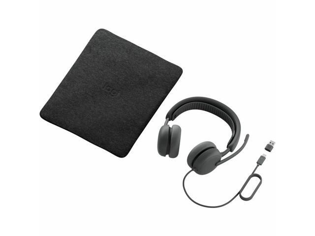 Logitech - Zone Wired 2 Noise-Canceling Headset with Adaptive Hybrid ANC - Graphite - image 5