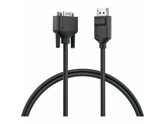 Alogic Display Port to VGA Cable Elements Series Male to Male 1m EL2DPVGA01
