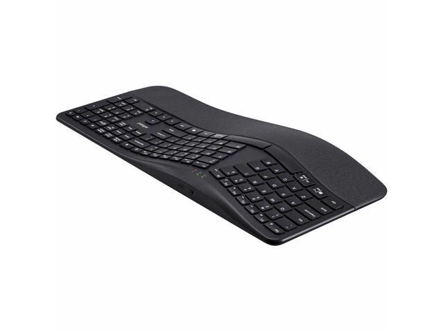 Adesso WKB-7500CB Keyboard & Mouse - USB Type A Membrane/Scissor Wireless RF 2.40 GHz Keyboard - 104 Key - English (US) - USB Type A Wireless RF...