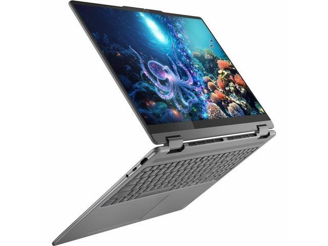 Lenovo - Yoga 7i 2-in-1 - Copilot+ PC - 16" 2K Touchscreen Laptop - Intel Core Ultra 5 Processor 2024 - 16GB Memory - 512GB SSD - Luna Grey - image 10