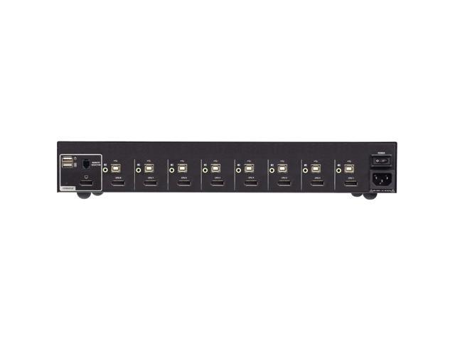 ATEN 8-Port USB DisplayPort Secure KVM Switch - PSD PP v4.0 Compliant CS1188DP4