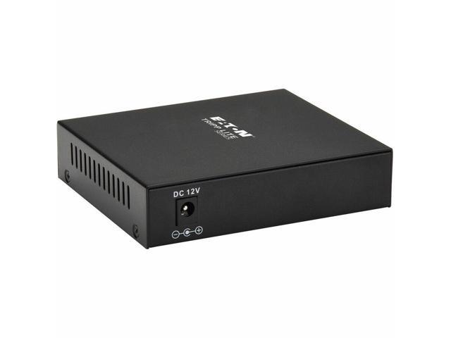 Tripp Lite Series 10 Gb SFP+ to 10 Gb SFP+ Mode Converter - 1310 nm and 1550 nm Compatible, Up to 80km - Black - Metal Box N786-MDC-SFPSFP