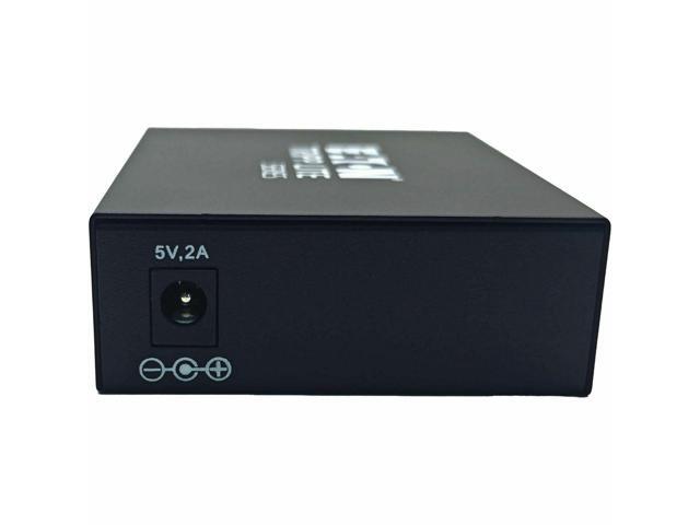 Tripp Lite N784-MDC-4SCSC Fiber Optic 100 Mb SC to 100 Mb SC Mode Converter - 1310 nm Compatible - Up to 40 km (24.9 mi.) - Black - Metal Box