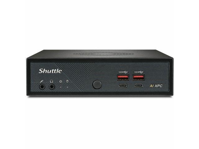 Shuttle XPC slim DN11H5 Barebone Slim PC - Intel Core Ultra 5 125H (1.20 GHz) - 96 GB DDR5 SDRAM DDR5-5600/PC5-44800 Maximum RAM Support -...