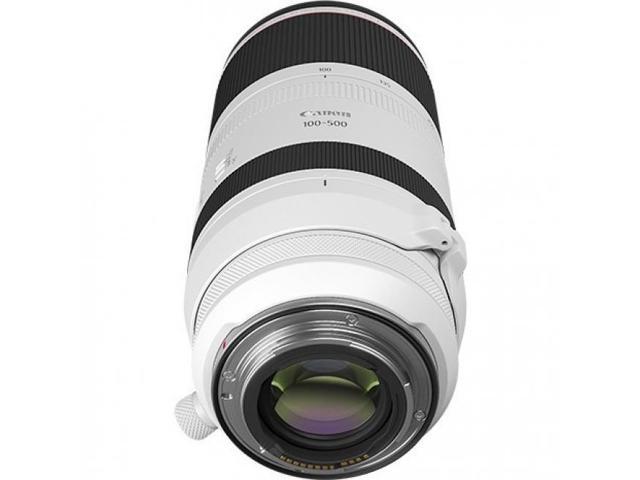 Canon - RF100-500mm F4.5-7.1 L IS USM Telephoto Zoom Lens for EOS R-Series Cameras - White - image 10