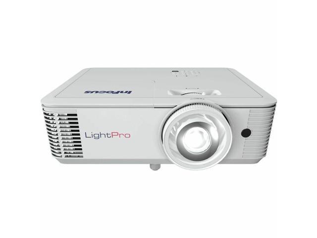Infocus P123 Multimedia Short Throw DLP Projector - 15000 Hr - 2X HDMI - VGA - USB-A Power - RJ-45 - RS232 - 10W Audio IN0046ST