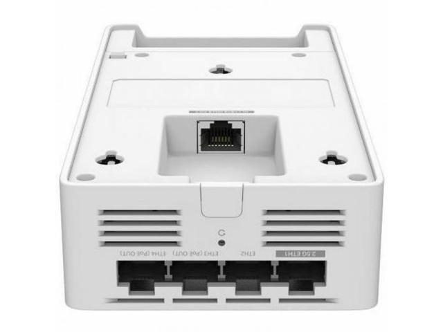 Omada EAP775-Wall Tri Band Wi-Fi 7 IEEE 802.11 a/b/g/n/ac/ax/be 5.63 Gbit/s Wireless Access Point - Indoor - 2.40 GHz, 5 GHz, 6 GHz - 6 x Internal...