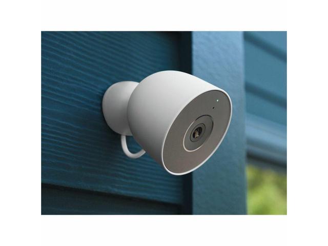 Google - Nest Cam Outdoor (wired, 2nd gen) - 2K Video and Gemini - 1-Pack - Snow - image 6