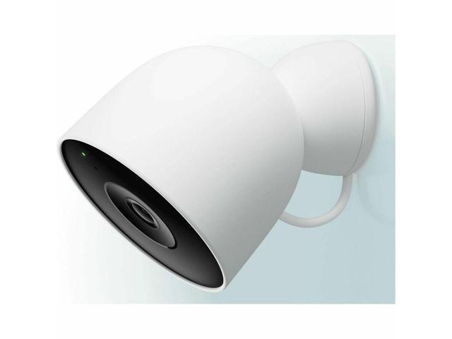 Google - Nest Cam Outdoor (wired, 2nd gen) - 2K Video and Gemini - 1-Pack - Snow - image 5