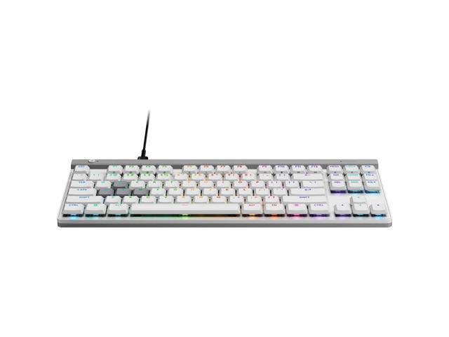 Logitech - G515 RAPID TKL Wired Mechanical Analog Low-Profile Switch Gaming Keyboard with LIGHTSYNC RGB - White - image 3