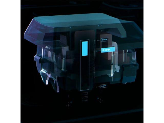 Logitech - G515 RAPID TKL Wired Mechanical Analog Low-Profile Switch Gaming Keyboard with LIGHTSYNC RGB - White - image 5