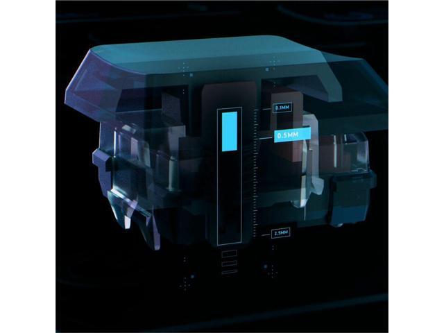 Logitech - G515 RAPID TKL Wired Mechanical Analog Low-Profile Switch Gaming Keyboard with LIGHTSYNC RGB - Black - image 6