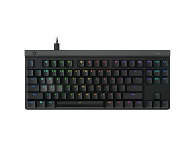 Logitech - G515 RAPID TKL Wired Mechanical Analog Low-Profile Switch Gaming Keyboard with LIGHTSYNC RGB - Black - image 7