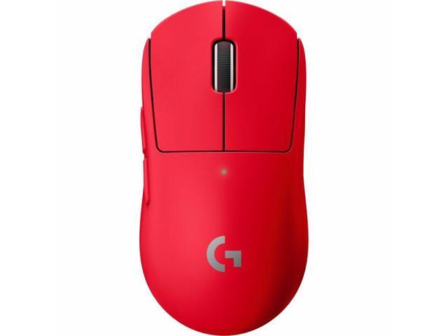 Logitech - PRO X SUPERLIGHT 2 SE LIGHTSPEED Lightweight Wireless Gaming Mouse with Optical HERO 2 Sensor 44,000 DPI for PC - Wireless - Red - image 2