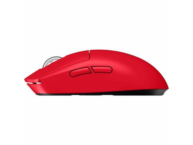 Logitech - PRO X SUPERLIGHT 2 SE LIGHTSPEED Lightweight Wireless Gaming Mouse with Optical HERO 2 Sensor 44,000 DPI for PC - Wireless - Red - image 3