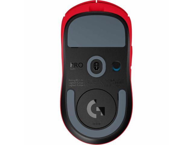 Logitech - PRO X SUPERLIGHT 2 SE LIGHTSPEED Lightweight Wireless Gaming Mouse with Optical HERO 2 Sensor 44,000 DPI for PC - Wireless - Red - image 4