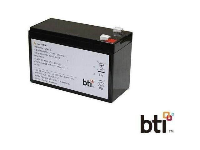 BTI 12V9AH-T2-BATT-BTI 12V 9AH 1-CELL T2/F2 SEALED LEAD ACID BATTRY - 2yr Warranty - Compatible OEM: 12V9AH-T2 Model: VARIOUS BACK-UP UPS SYSTEMS,...