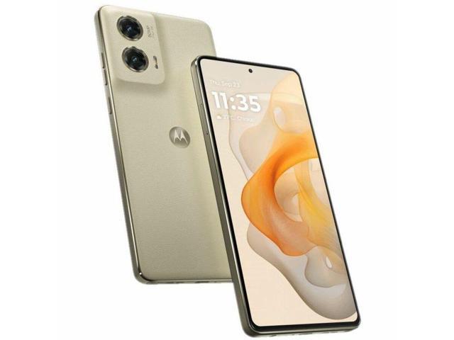 Motorola - moto g stylus 5G 2024 256GB (Unlocked) - Caramel Latte - image 4