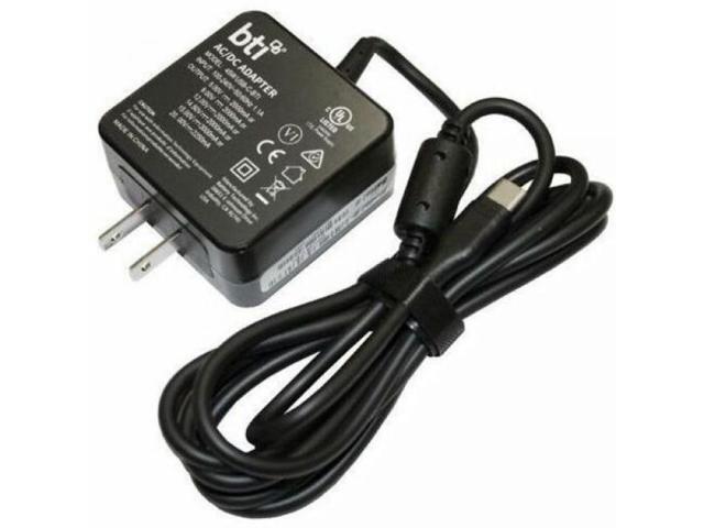 BTI 45WUSB-C-BTI-LN 45W TYPE-C AC ADAPTER - Compatible OEM: 5A10W86249, 5A10W86247, 5A10W86260, 5A10W86293 Model: LENOVO IDEAPAD Duet 3 10IGL5 -...