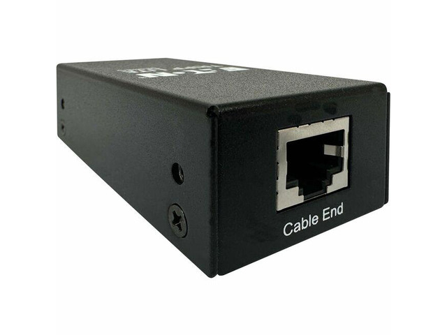 Tripp Lite series B110-SP-POEC-10 In-Line PoE Surge Protector - Wireless Access Point, Camera - Black - RJ-45 - RJ-45 - 2 kA - Network, RJ-45, PoE,...