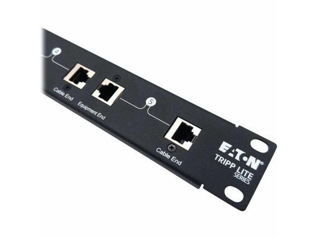 Tripp Lite series B110-SPPOEC-A5 In-Line PoE++ Surge Protector - A/V Equipment, Camera, Wireless Access Point, Network Switch - Black - RJ-45 - 5 x...