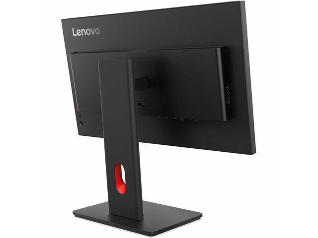 Lenovo - ThinkVision 23.8" IPS LED FHD 48Hz-120Hz Monitor (HDMI, USB, DP) w/Speakers - Eclipse Black - image 4