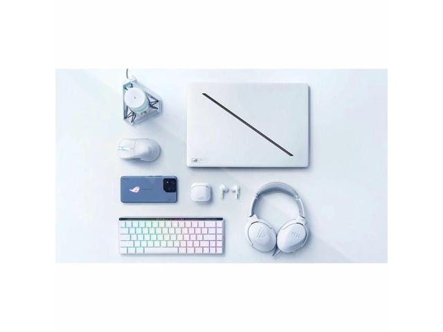 ASUS - ROG Zephyrus G16 16" OLED 2.5K 240Hz Gaming Laptop - Intel Core Ultra 9 - 64GB RAM - NVIDIA GeForce RTX 5090 - 2TB SSD - Platinum White - image 12