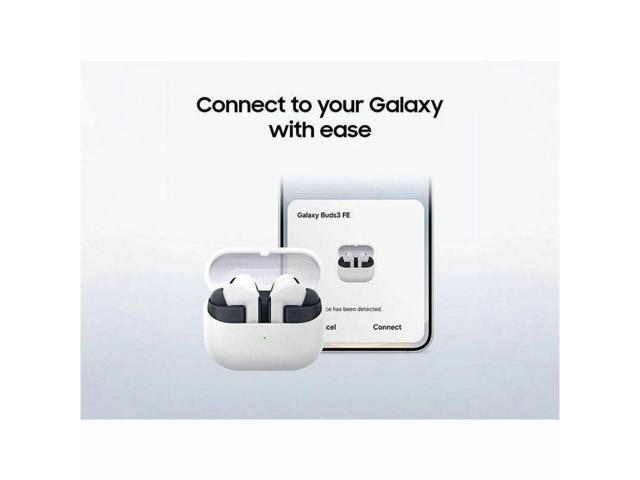 Samsung - Galaxy Buds3 FE Wireless Earbud Headphones - Gray - image 3