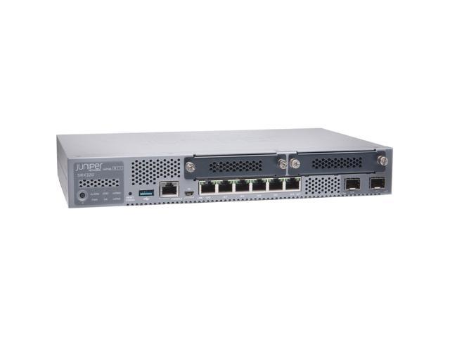 Juniper Networks SRX320 Firewall w/ Junos Software Base (firewall, NAT, IPSec, routing, MPLS and switching), RMK not included SRX320-SYS-JB