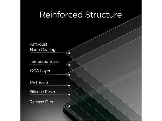 InfoCase Tempered Glass Screen Protection for the Zebra TC22/27, HC20, HC50 - For Mobile Computer - Scratch Resistant, Impact Resistant, Smudge...