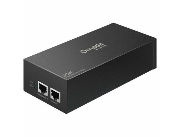 TP-Link POE370S 10G PoE++ Injector - 120 V AC, 230 V AC Input - 1 x 10 Gigabit Ethernet Input Port(s) - 1 x 10 Gigabit Ethernet Output Port(s) - 60 W