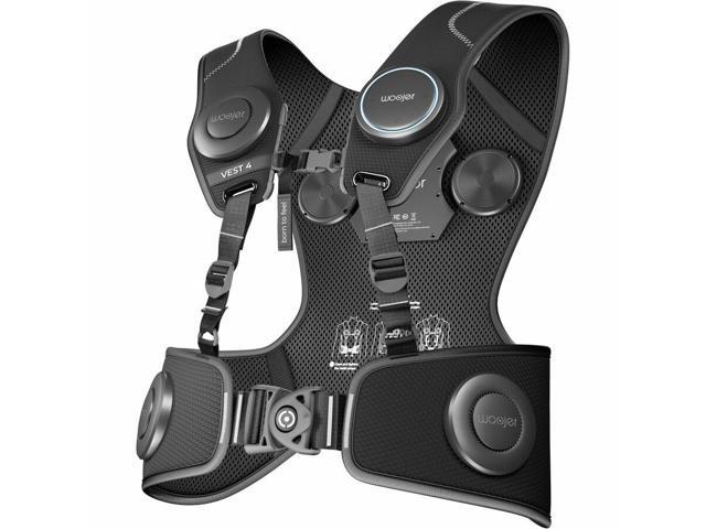 Woojer - HiFi Haptic Vest 4 - Compatible with PS (3,4,5) Xbox (Series X, One, 360) Nintendo (Switch, 3DS) - Black - image 4