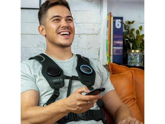 Woojer - HiFi Haptic Vest 4 - Compatible with PS (3,4,5) Xbox (Series X, One, 360) Nintendo (Switch, 3DS) - Black - image 6