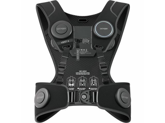 Woojer - HiFi Haptic Vest 4 - Compatible with PS (3,4,5) Xbox (Series X, One, 360) Nintendo (Switch, 3DS) - Black - image 8