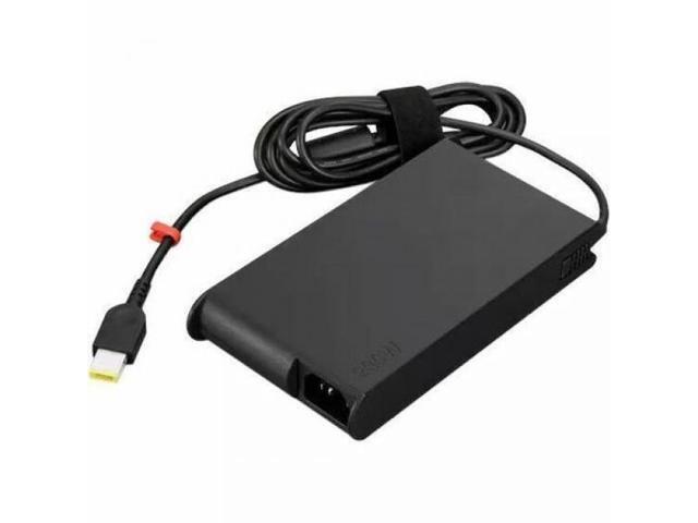 Lenovo ThinkCentre 230W AC Adapter Gen 2(Slim Tip) - 230 W - 5.91 ft Cable - 120 V AC, 230 V AC Input - Black 4X21L38738