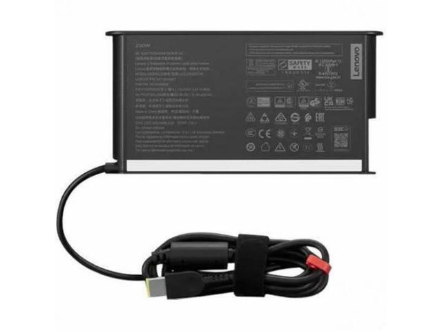 Lenovo ThinkCentre 230W AC Adapter Gen 2(Slim Tip) - 230 W - 5.91 ft Cable - 120 V AC, 230 V AC Input - Black 4X21L38738