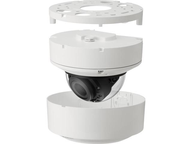 Wisenet XND-C6083RV 2 Megapixel Full HD Network Camera - Dome - White - 131.23 ft Infrared Night Vision - 1920 x 1080 - 2.80 mm- 12 mm Varifocal lens