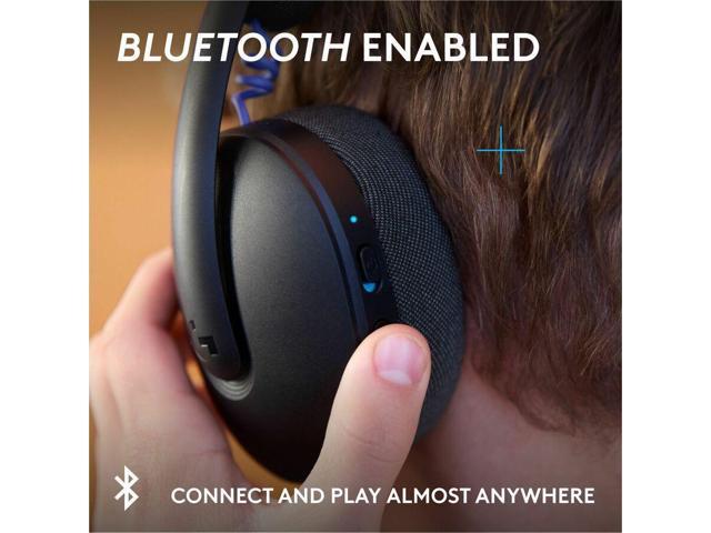 Logitech - G325 LIGHTSPEED Wireless Bluetooth Gaming Headset with Noise Reduction Microphone for PC, PlayStation, Switch, Mobile - Black - image 4