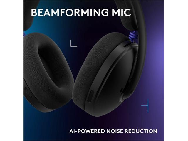 Logitech - G325 LIGHTSPEED Wireless Bluetooth Gaming Headset with Noise Reduction Microphone for PC, PlayStation, Switch, Mobile - Black - image 6