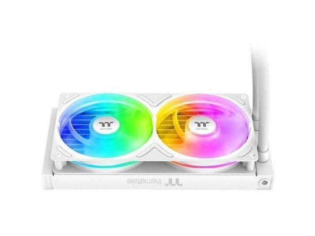 Thermaltake TH240-S V3 ARGB CPU Liquid Cooler; Intel/AMD; 1x240mm 500~2500rpm Single Frame ARGB Fan; 240mm Radiator; 3.95' Segment Code LCD;...