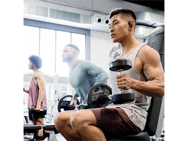 JBL - Endurance Peak 4 - TRUE Wireless Bluetooth Noise Cancelling Sport In-Ear Earbuds - 2025 - Black / Grey - image 5